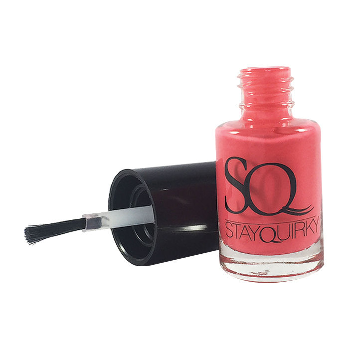 Buy Stay Quirky Nail Polish, Gel Finish, Coral-Isation 343 (6 ml) - Purplle