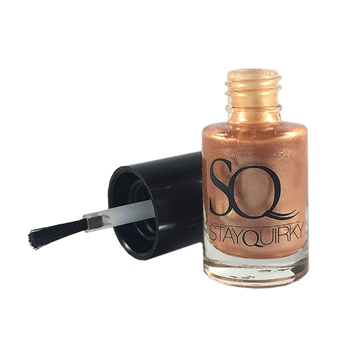 Buy Stay Quirky Nail Polish, Gel Finish, Hidden Brown Secret 363 (6 ml) - Purplle
