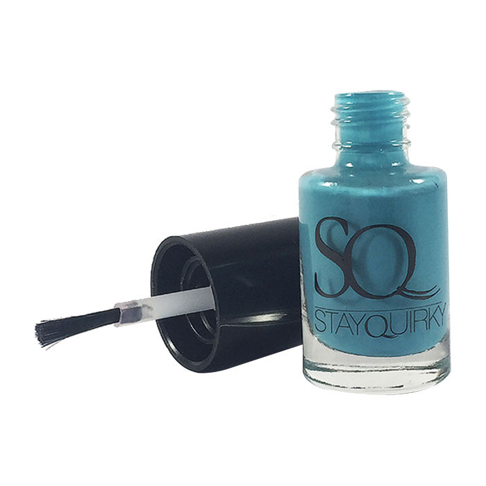 Buy Stay Quirky Nail Polish, Gel Finish, Blossom Blue 504 (6 ml) - Purplle
