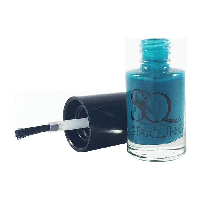 Buy Stay Quirky Nail Polish, Gel Finish, Blue Jay 528 (6 ml) - Purplle