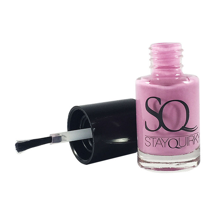 Buy Stay Quirky Nail Polish, Gel Finish, Pink - Break Out 580 (6 ml) - Purplle
