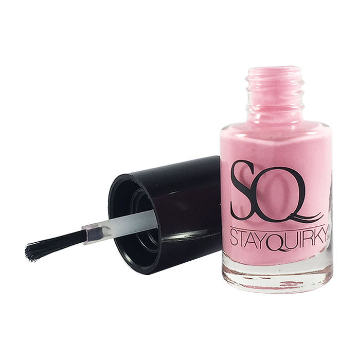Buy Stay Quirky Nail Polish, Gel Finish, Pink - Not So Pollite 581 (6 ml) - Purplle