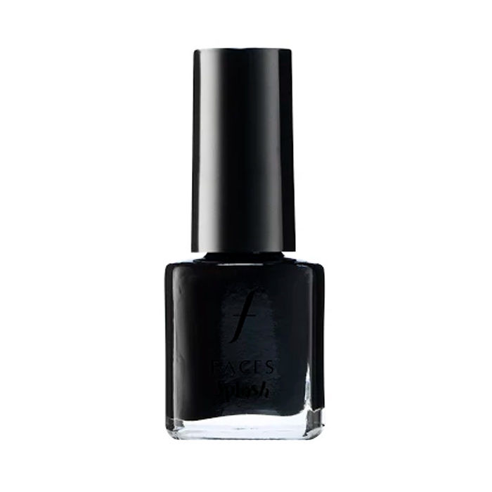 Buy Faces Canada Splash Nail Enamel - Black Beauty 15 (7 ml) - Purplle