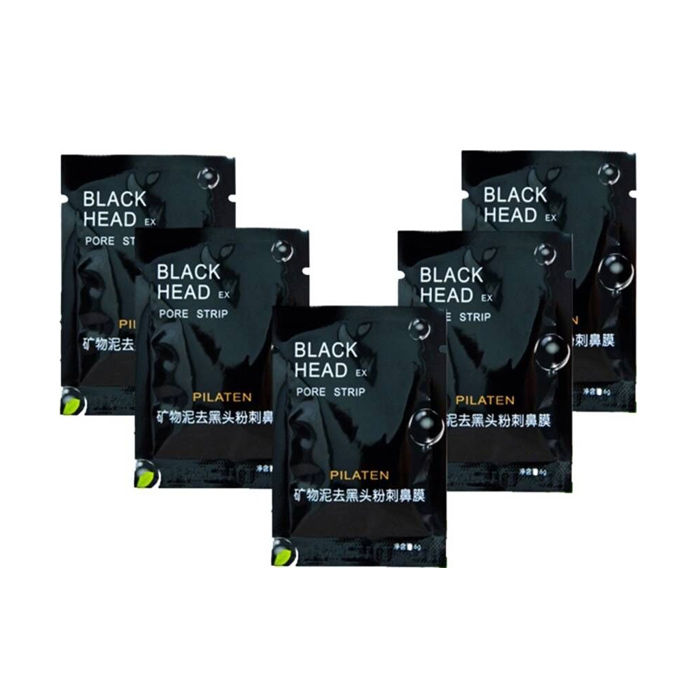 Buy Pilaten Black Head EX Pore Strip (30 g) - Pack of 5 - Purplle