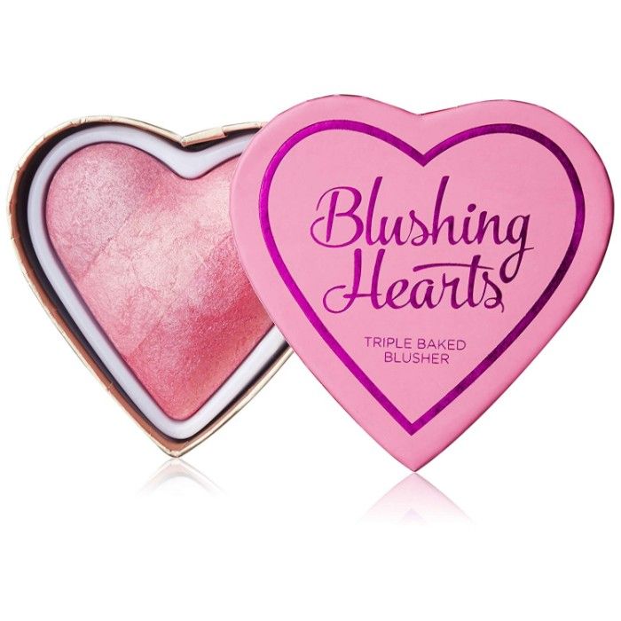 Buy Makeup Revolution I Heart Makeup Hearts Blusher Blushing Heart (10 g) - Purplle