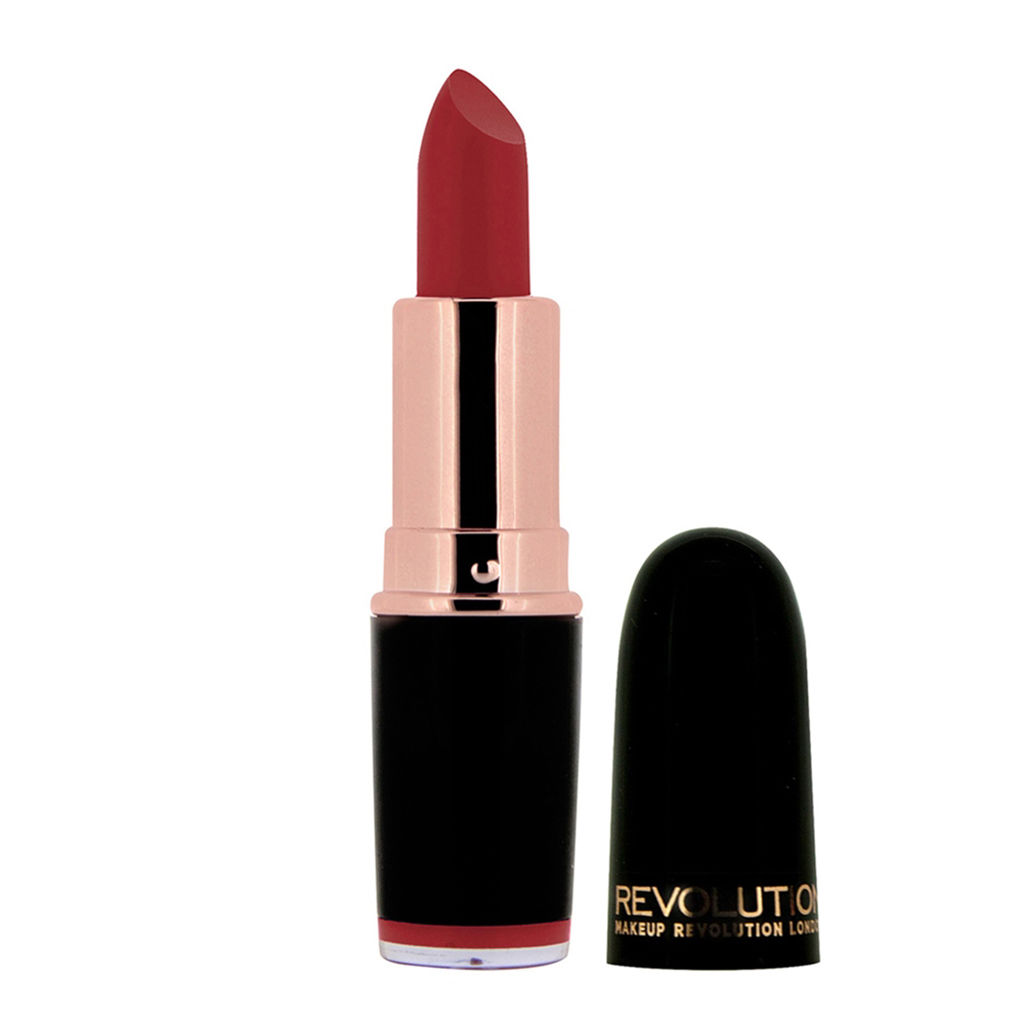 Buy Makeup Revolution Iconic Pro Lipstick Propoganda Matte (3.2 g) - Purplle