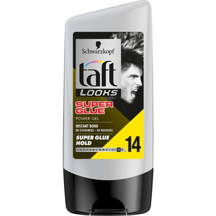 Buy Schwarzkopf Taft All Weather Looks Super Glue Power Gel Super Glue Hold (150 ml) - Purplle