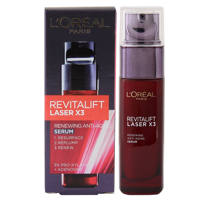 Buy L'Oreal Paris Revitalift Laser X3 Renewing Anti-Agieng Serum (30ml) - Purplle