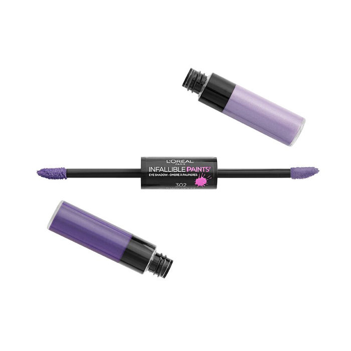 Buy L'Oreal Paris Infallible Eye Shadow Paints 302 Shady Violet (7.4 g) - Purplle