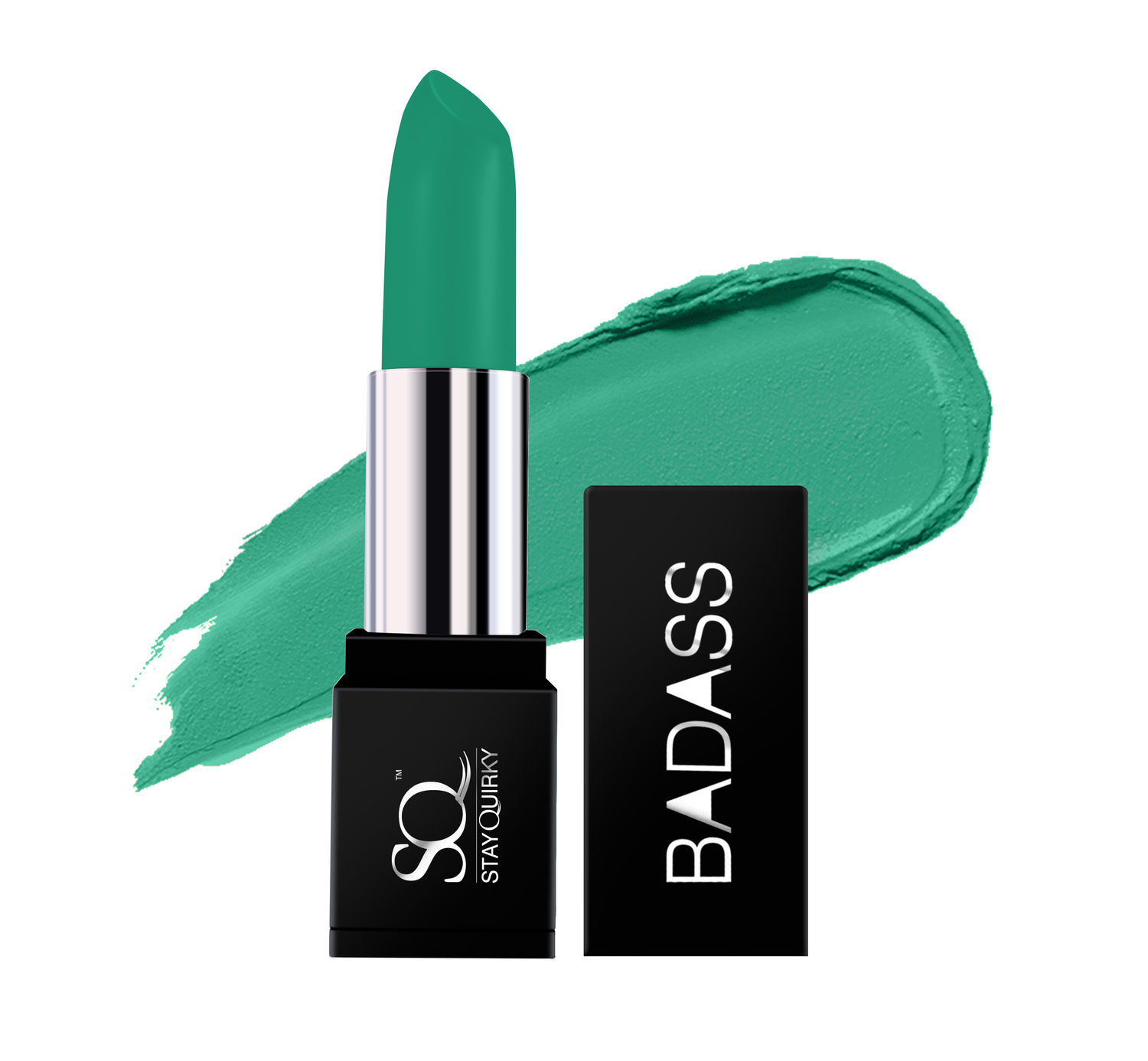 Buy Stay Quirky Lipstick, Soft Matte, Green, Badass - Go All The Way 20 (4.2 g) - Purplle