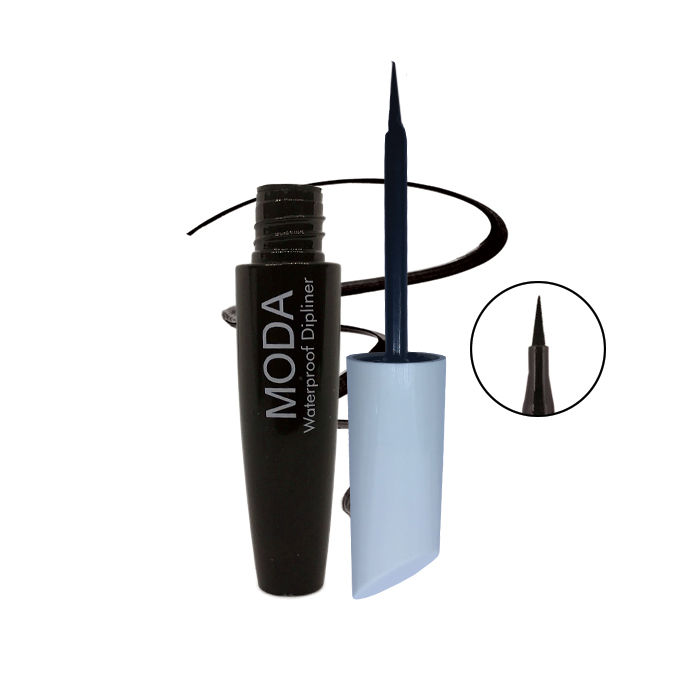 Buy Moda Cosmetics Waterproof Dip Liner Black - Purplle