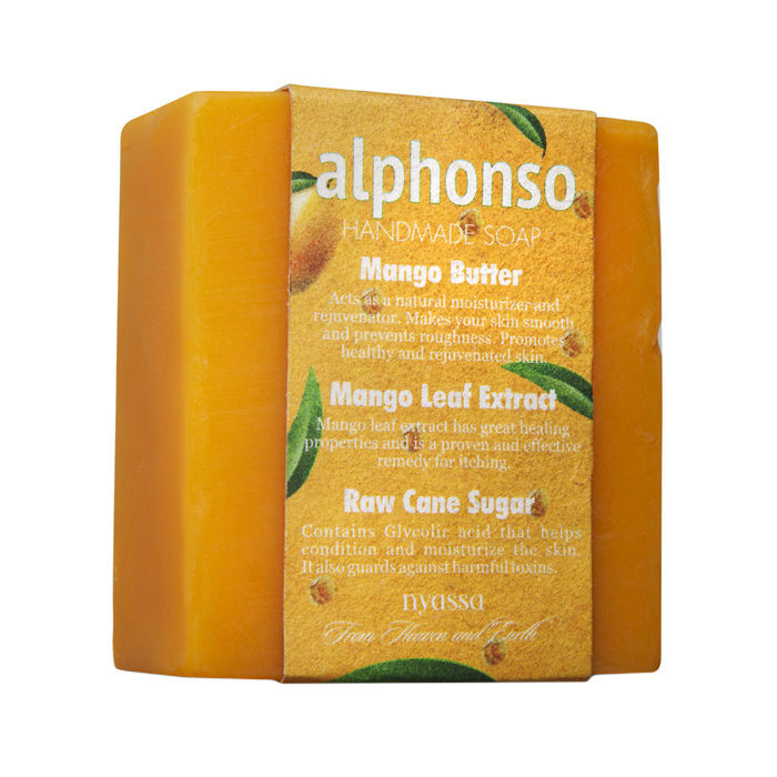 Buy Nyassa Alphonso Handmade Sugar Soap (150 g) - Purplle