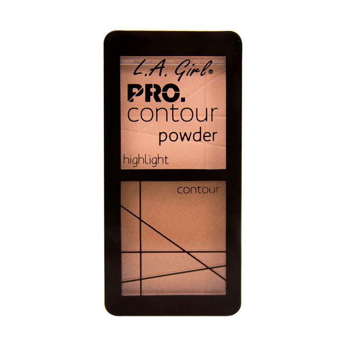 Buy L.A. Girl Pro Contour Powder Highlight Contour 5.6 g - Purplle