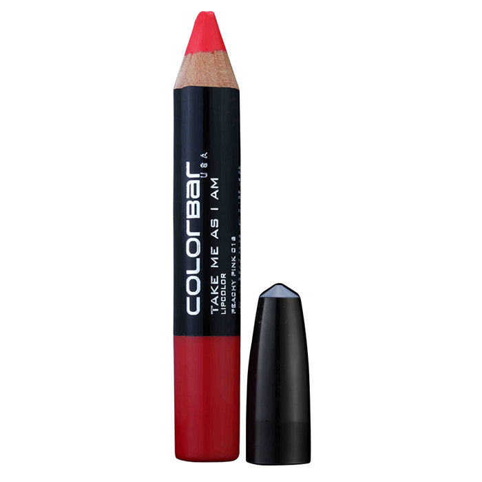 Buy Colorbar Take Me As I Am Lipstick - Peachy Pink 016 With Free Sharpener (3.94 g) - Purplle