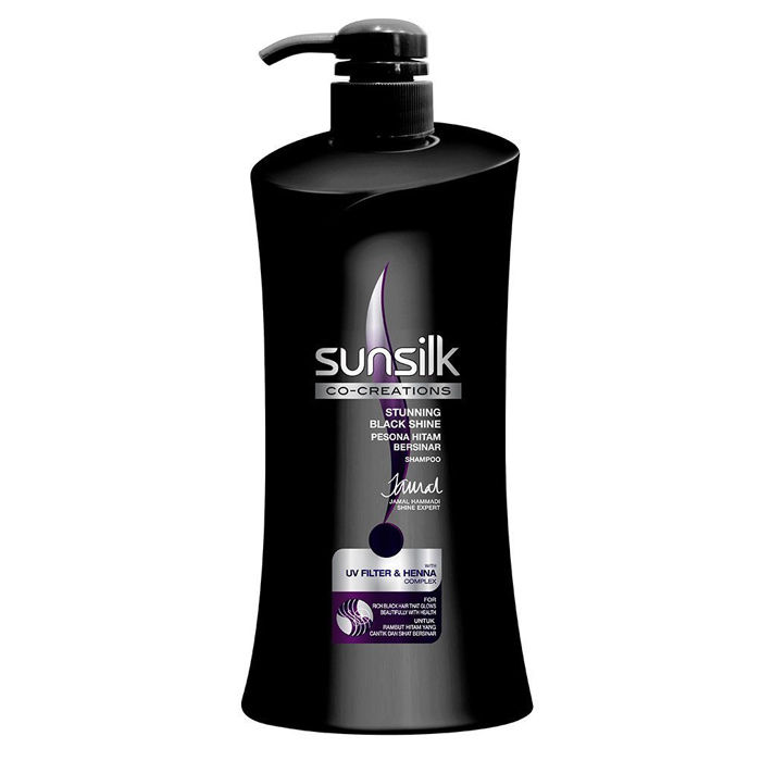 Buy Sunsilk Co Creations Shampoo - Stunning Black Shine (650 ml) - Purplle