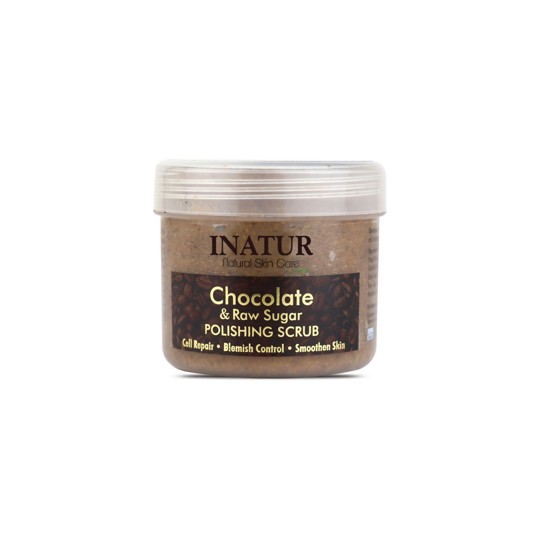 Buy Inatur Chocolate & Raw Sugar Scrub (125 g) - Purplle