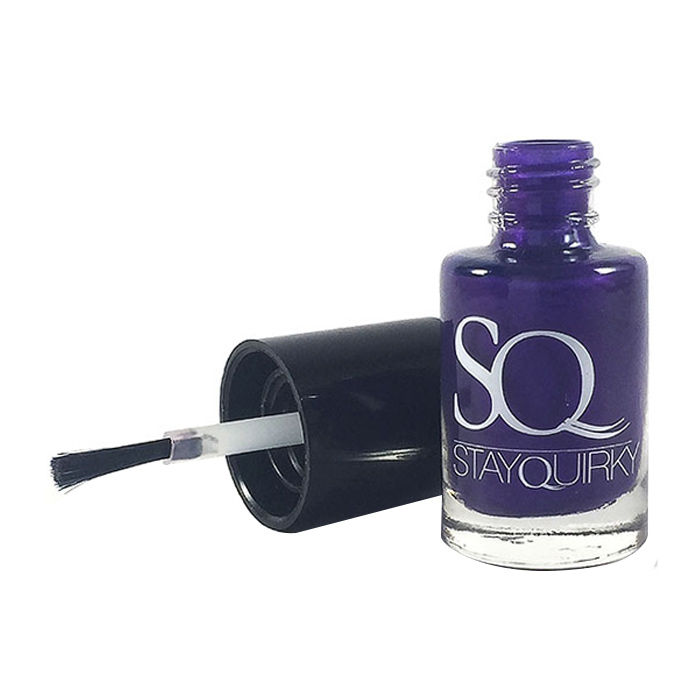 Buy Stay Quirky Nail Polish, Gel Finish, Purple 'em up 36 (6 ml) - Purplle