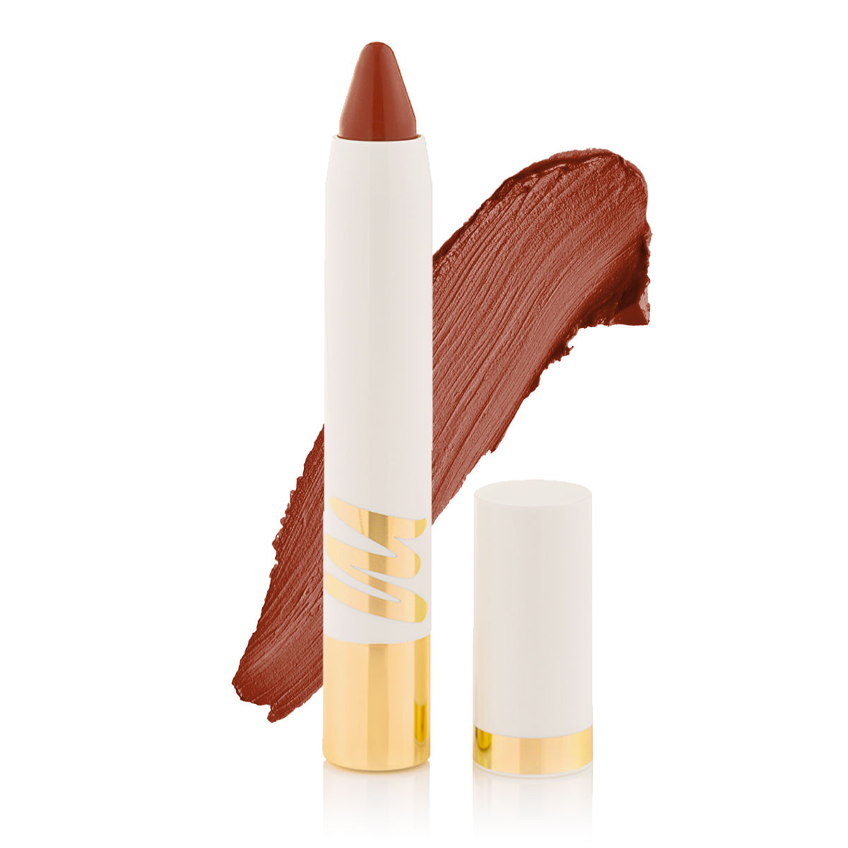 Buy MyGlamm Matte Lip Crayon in Rich Chocolate Brown - Purplle
