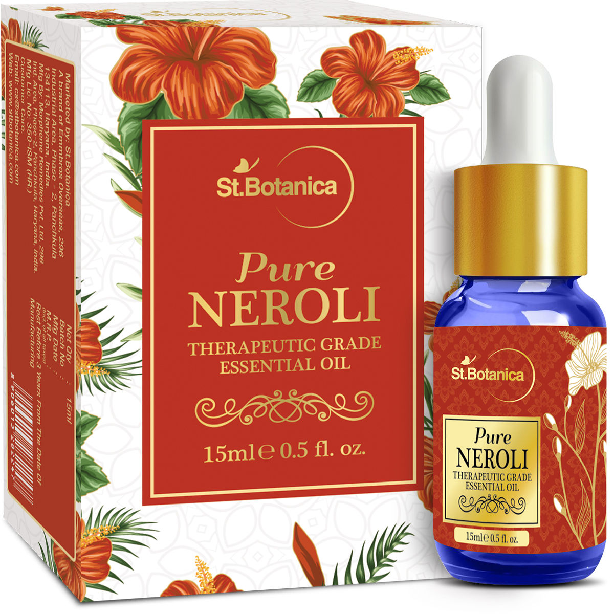 Buy StBotanica Neroli Pure Essential Oil - 15ml - Purplle