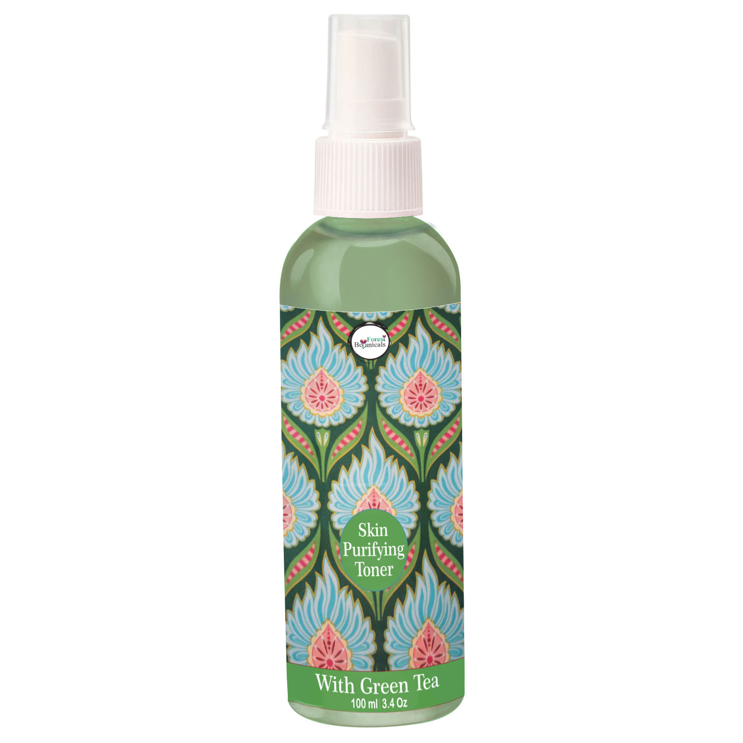 Buy Zenvista Forest Botanicals Pure Purifying Toner With Green Tea For Brightening & Glow (100 ml) - Purplle