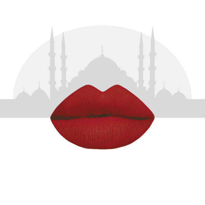 Buy Moda Cosmetics Edition Super Matte Lipstick Bright Red 116 - Purplle