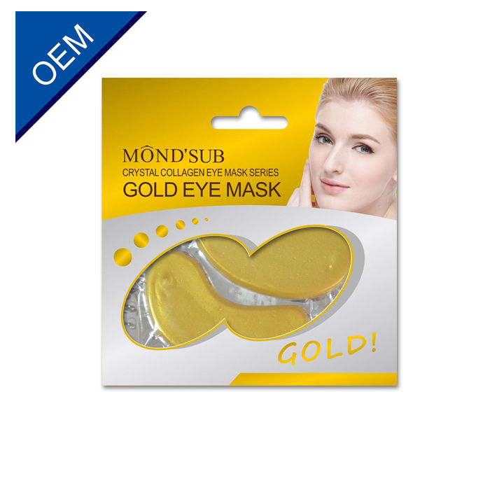 Buy MondSub Gold Eye Mask Pack Of 3 - Purplle