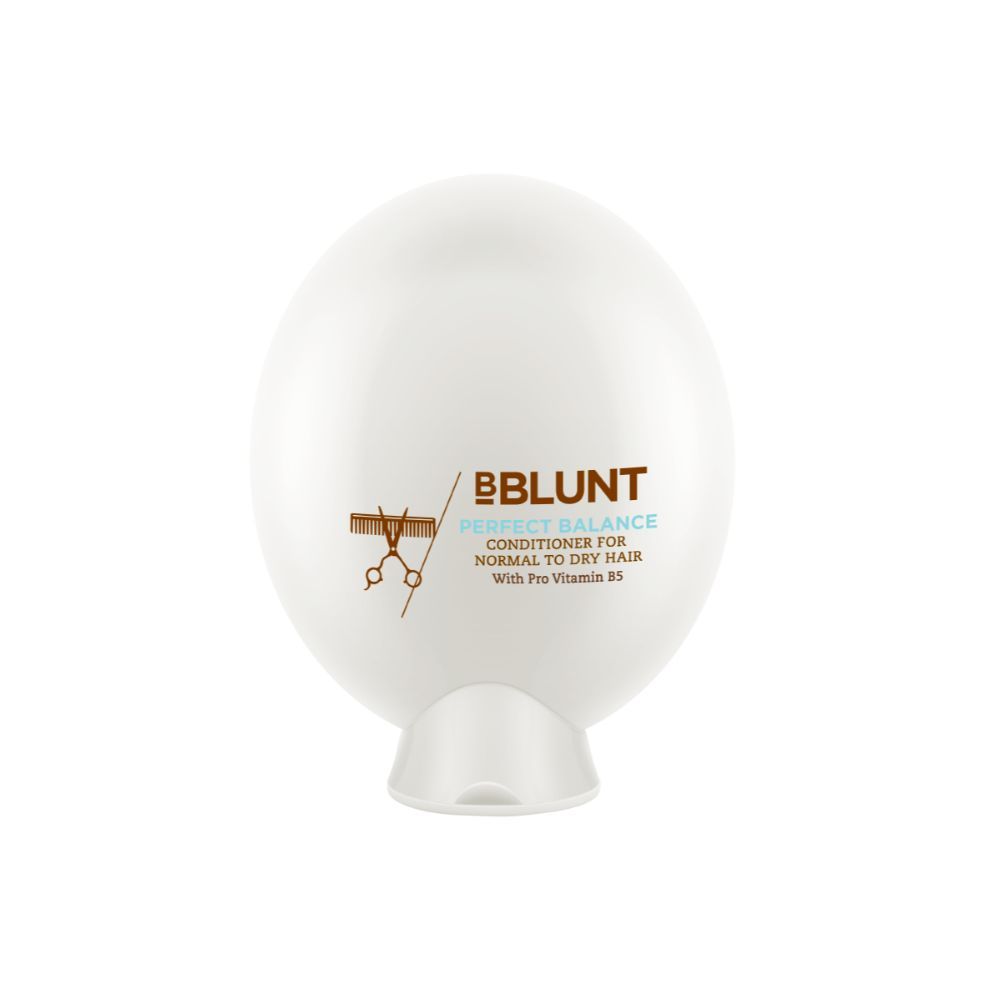 Buy BBLUNT Perfect Balance Conditioner for Normal To Dry Hair, with Pro vitamin B5. No Parabens & No SLS. 200gm - Purplle