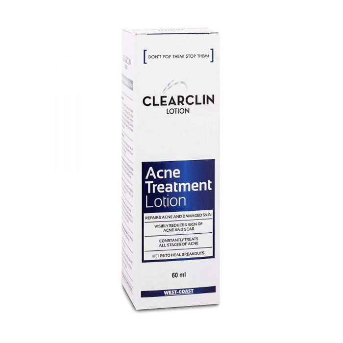 Buy West Coast Clearclin Acne Treatment Lotion (60 ml) - Purplle
