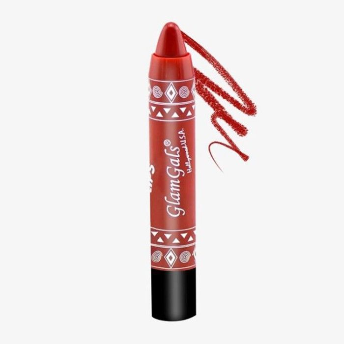 Buy GlamGals 24/7 Lip Color Long Lasting Moisturising Kissproof Lipstick Pencil Red (3.7 g) - Purplle