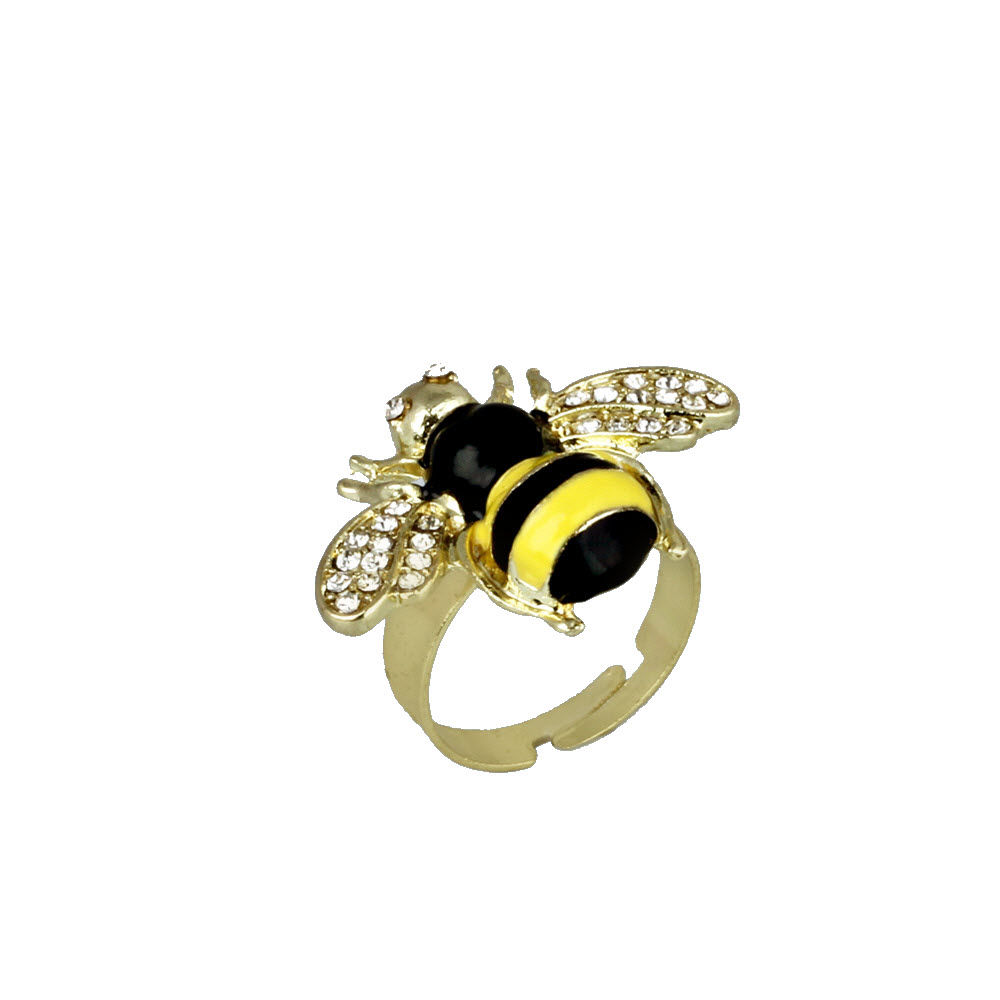 Buy Crunchy Fashion Bee Ring - Purplle