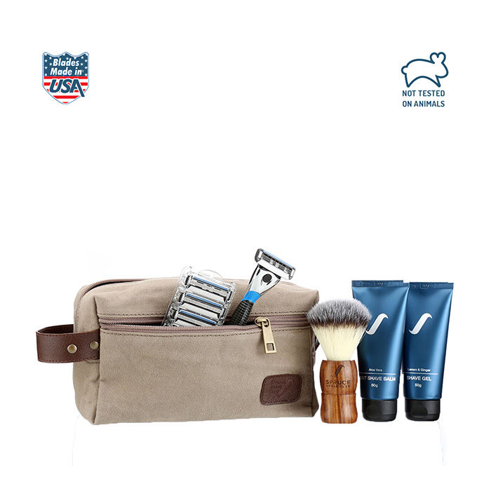 Buy Spruce Shave Club Loaded 3X Traveller - Purplle