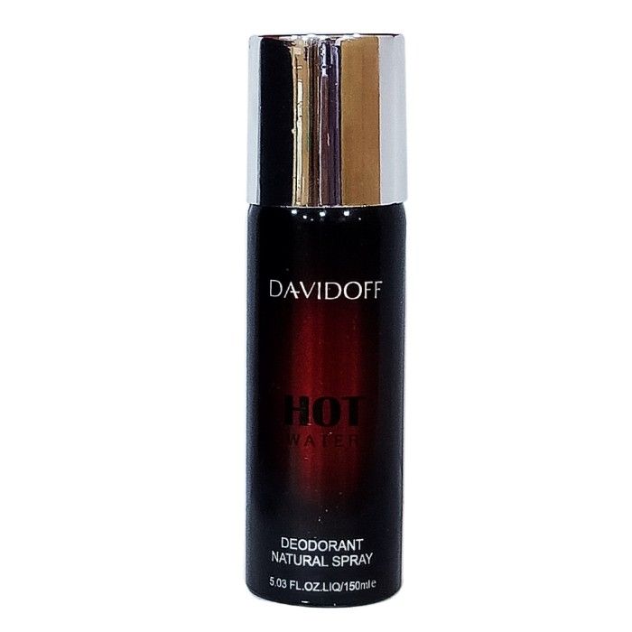 Buy Davidoff Hot Water Deodorant Natural Spray (150 ml) - Purplle