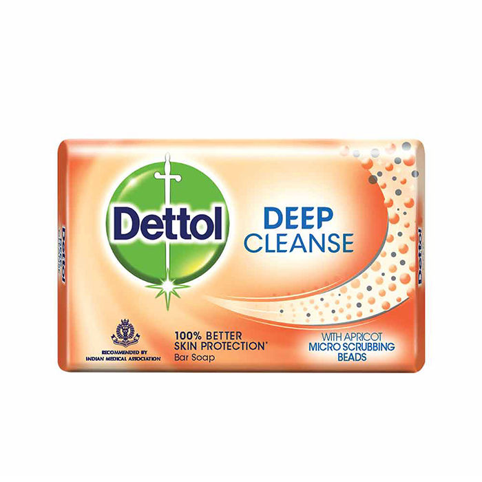 Buy Dettol Deep Cleanse Soap (125 g) - Purplle
