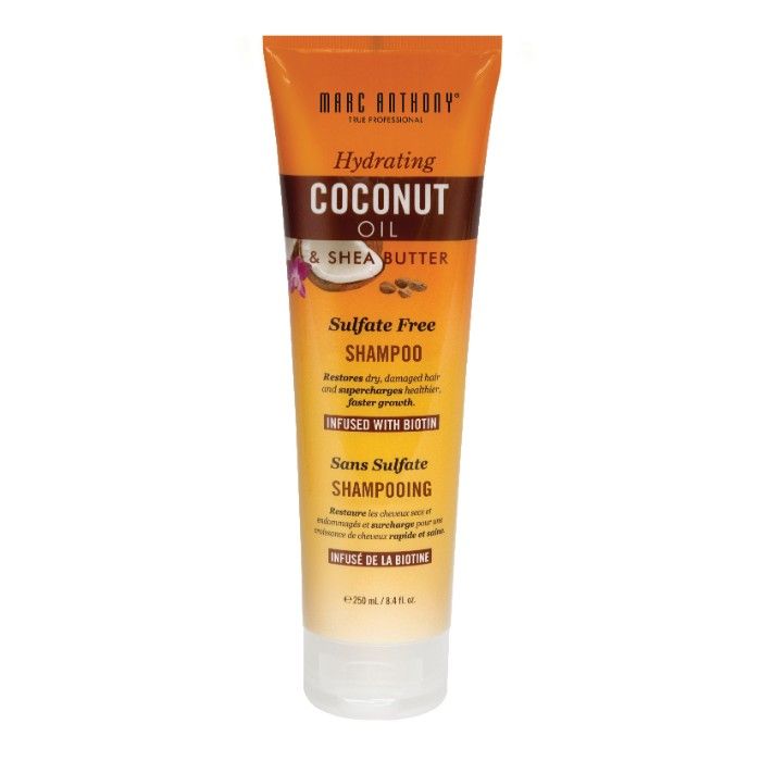 Buy Marc Anthony Hydrating Coconut Oil & Shea Butter Sulfate Free Shampoo (250 ml) - Purplle