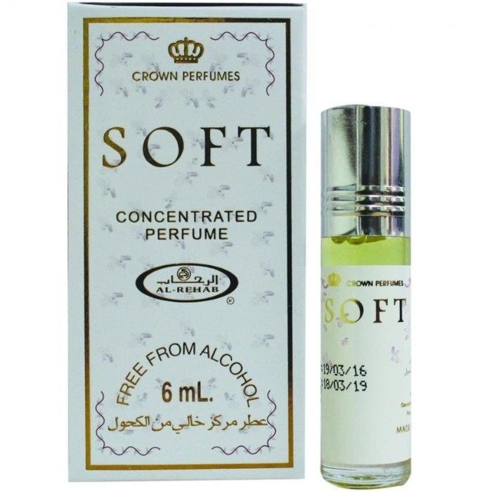 Buy Al-Rehab Concentrated Perfume Oil Soft By Al Rehab (6 ml) - Purplle