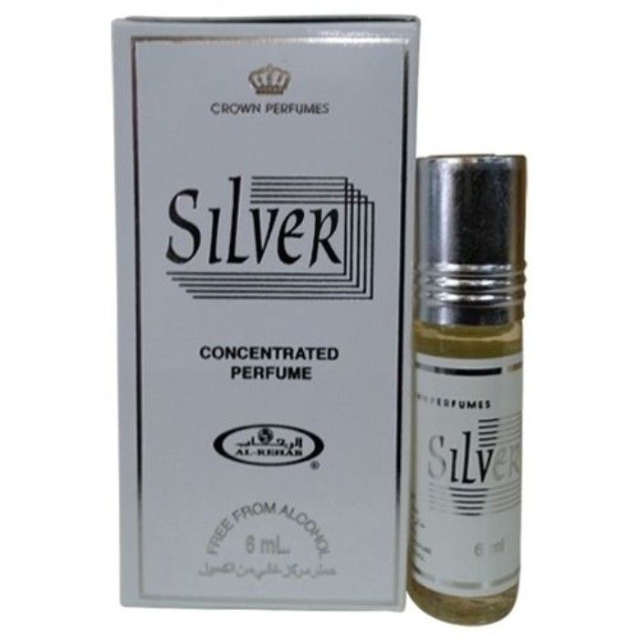 Buy Al-Rehab Concentrated Perfume Oil Silver By Al Rehab (6 ml) - Purplle