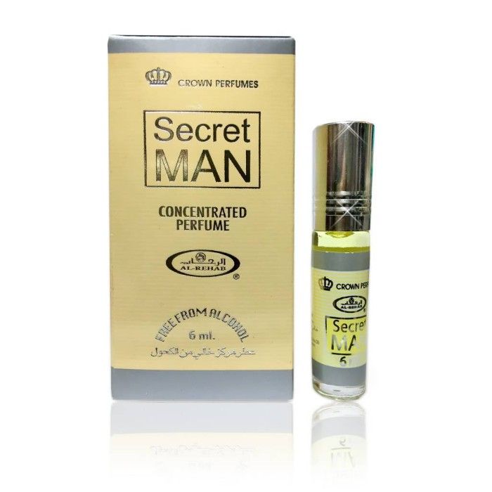 Buy Al-Rehab Concentrated Perfume Oil Secret Man By Al Rehab (6 ml) - Purplle