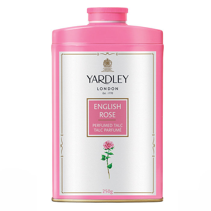 Buy Yardley English Rose Perfumed Talc (250 g) - Purplle