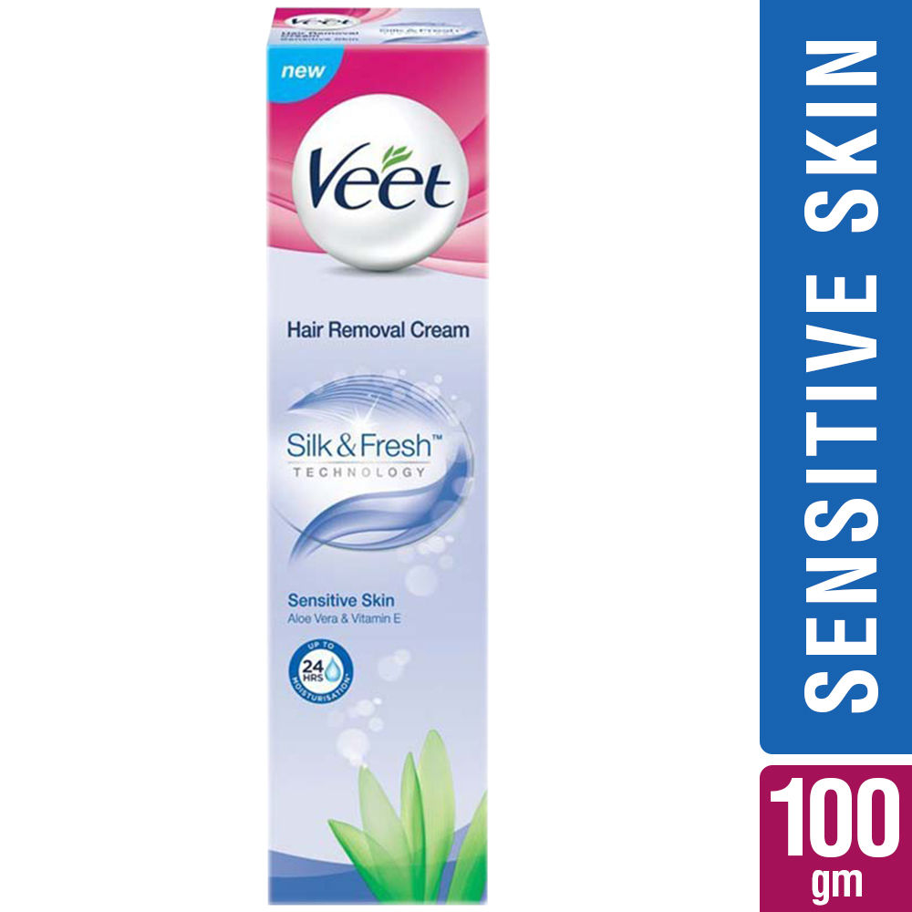 Buy Veet Hair Removal Cream Sensitive Skin (100 g) - Purplle