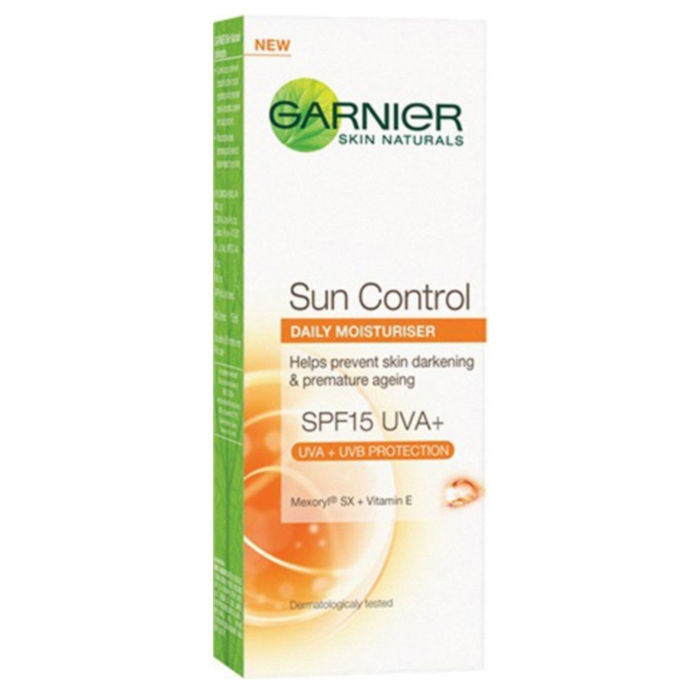 Buy Garnier Skin Naturals, Sun Control Daily Moisturiser SPF 15 (50 ml) - Purplle