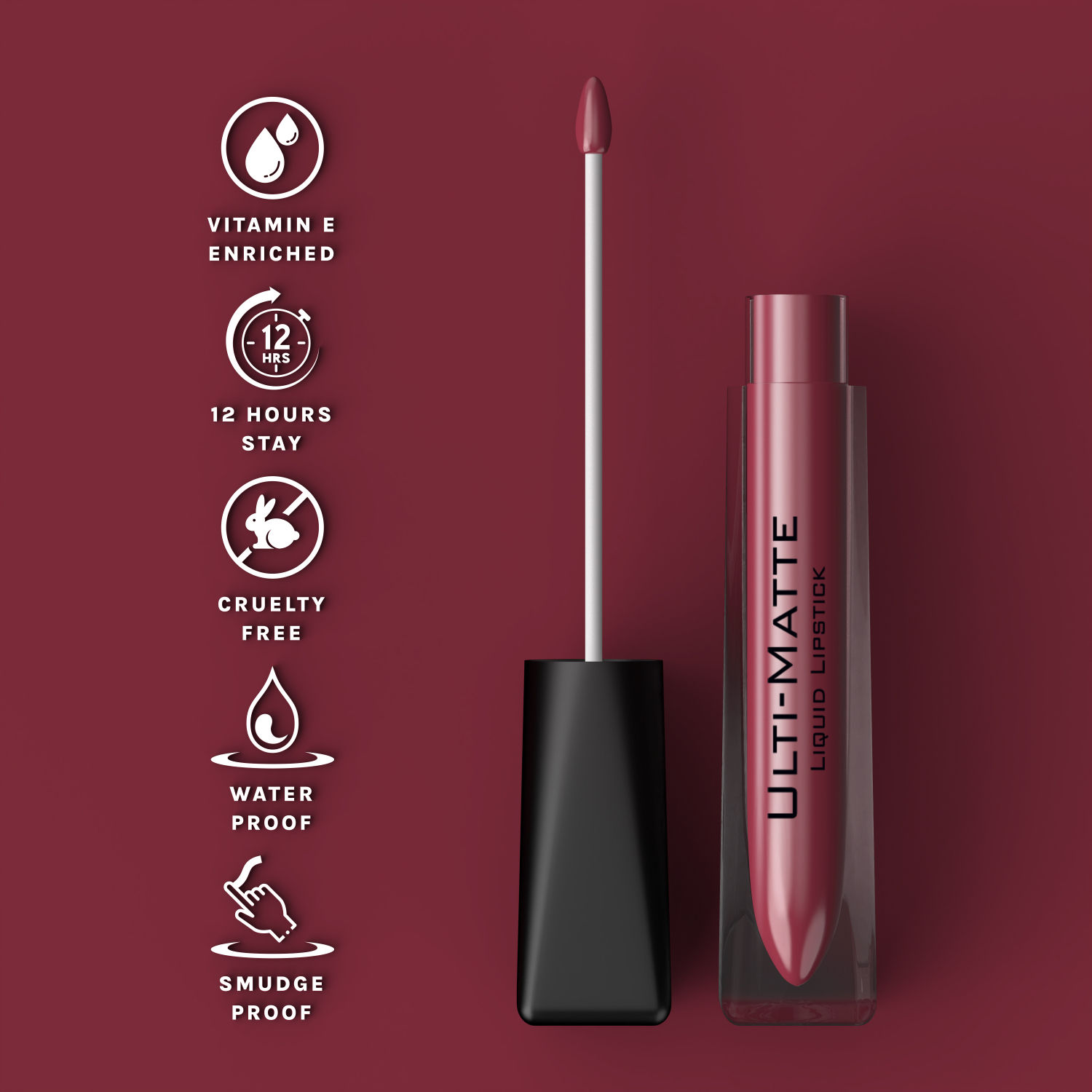 Buy Bella Voste Ulti-Matte Liquid Lipstick Cinnamon (04) (3.7 ml) - Purplle