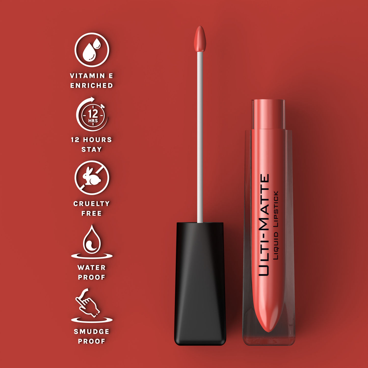 Buy Bella Voste Ulti-Matte Liquid Lipstick Wild Child (06) (3.7 ml) - Purplle