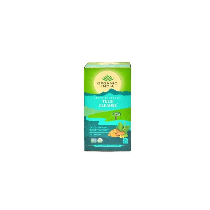 Buy Organic India Tulsi Cleanse Tea 25 Tea Bags - Purplle
