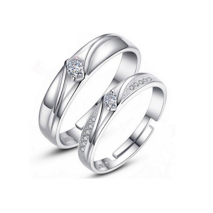 Buy Ferosh Intricate Couple Rings - Purplle