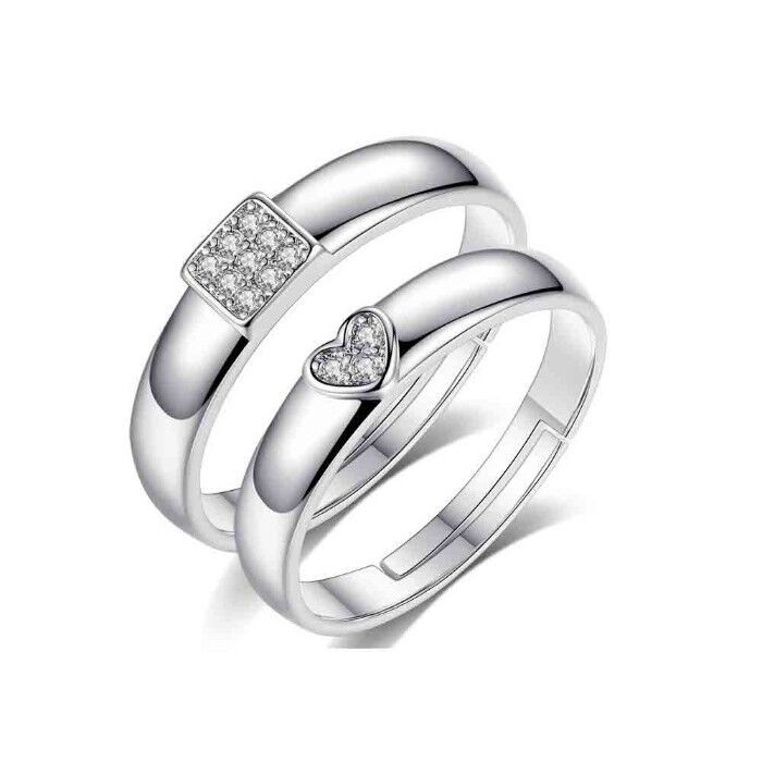 Buy Ferosh Lavish Couple Rings - Purplle