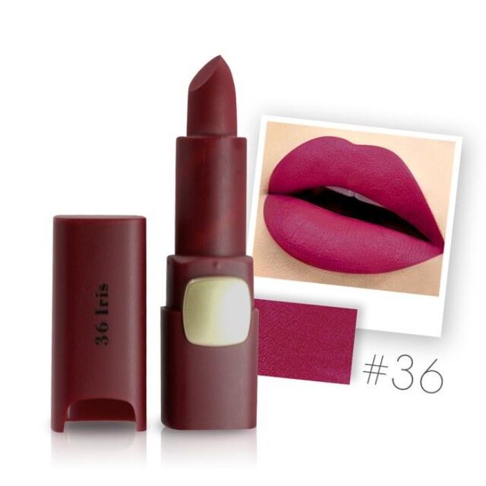 Buy Miss Rose Soft Paint Matte Lipstick Waterproof Long Lasting 36 (3.4 g) - Purplle