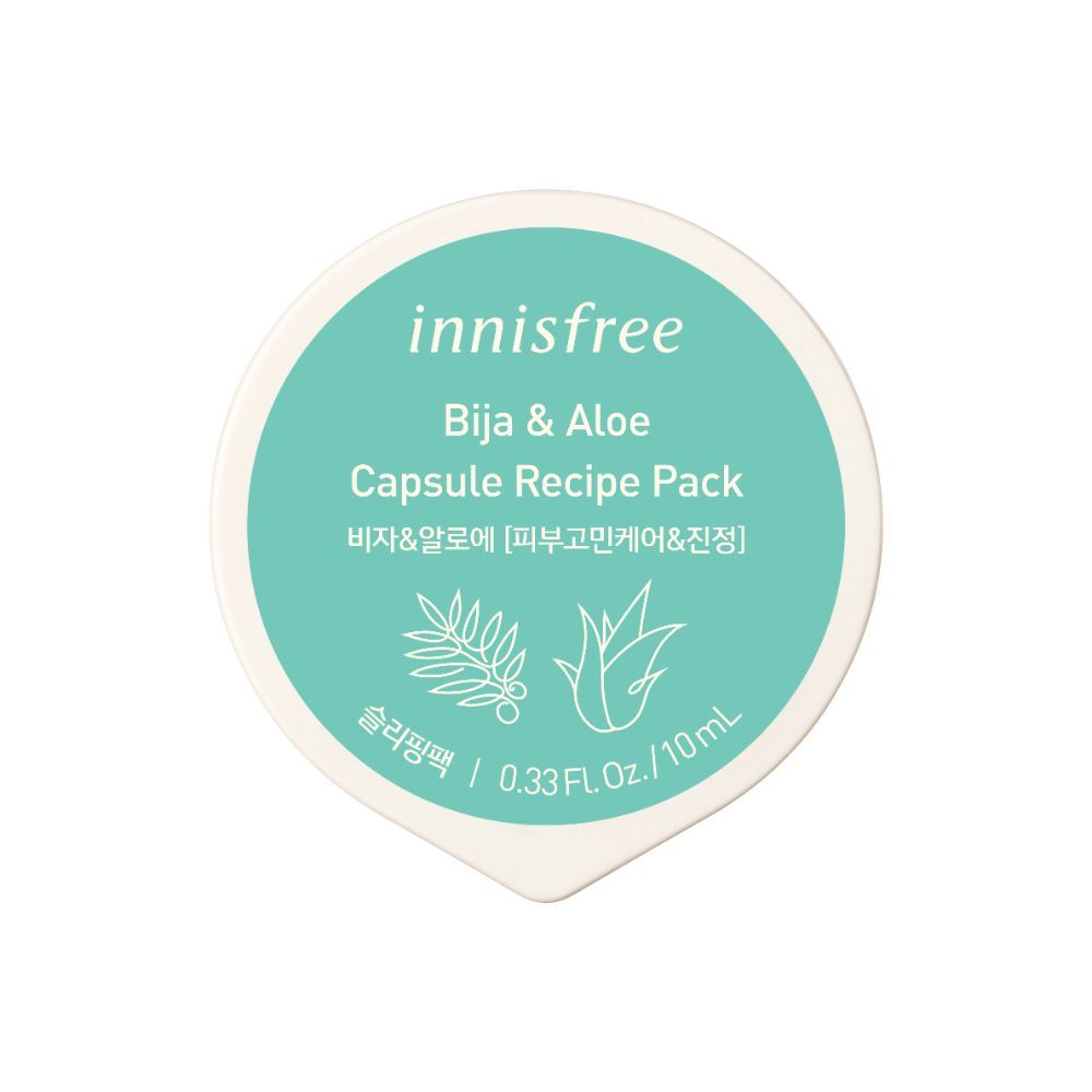 Buy Innisfree Capsule Recipe Pack [Bija & Aloe] (10 ml) - Purplle