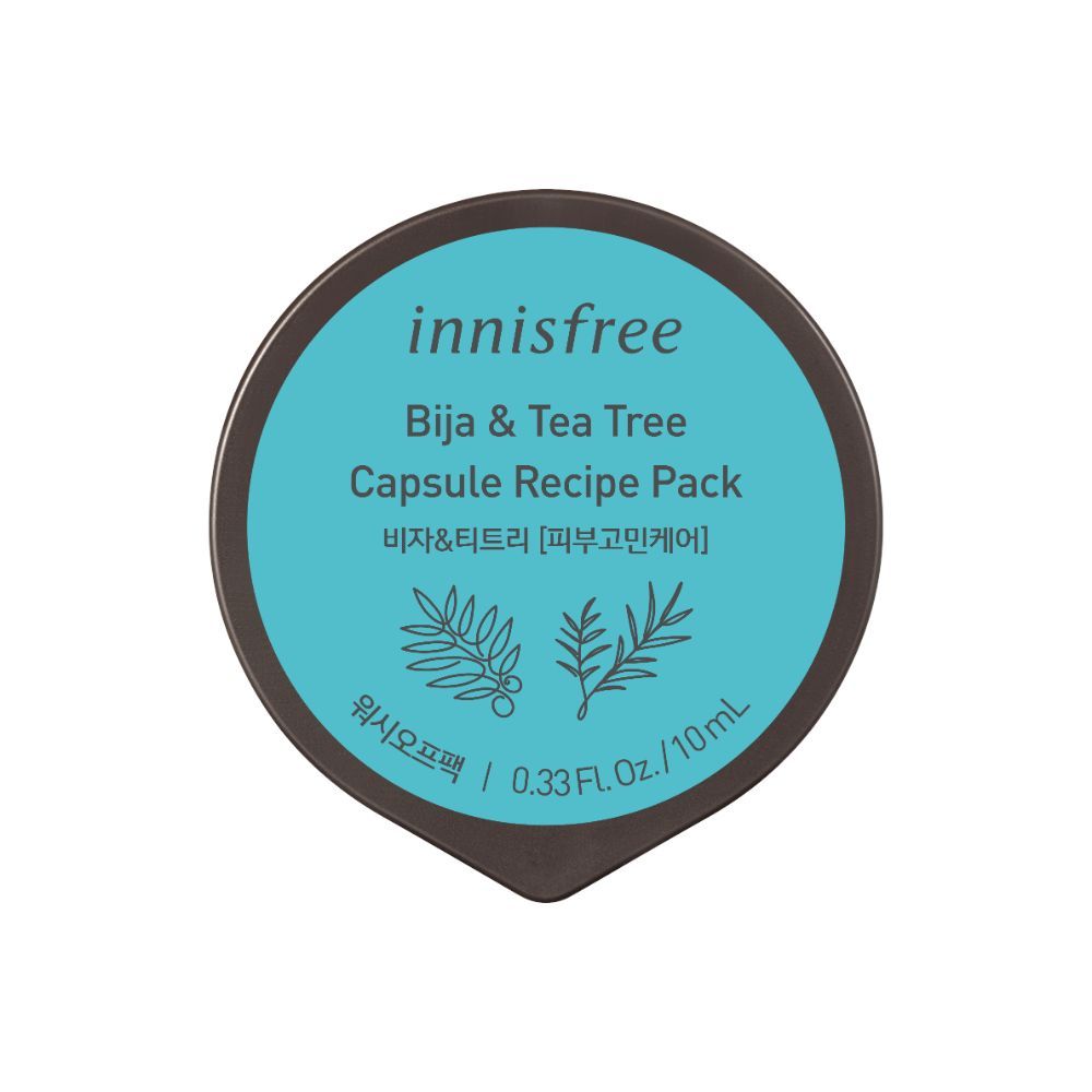 Buy Innisfree Capsule Recipe Pack [Bija & Tea Tree] (10 ml) - Purplle