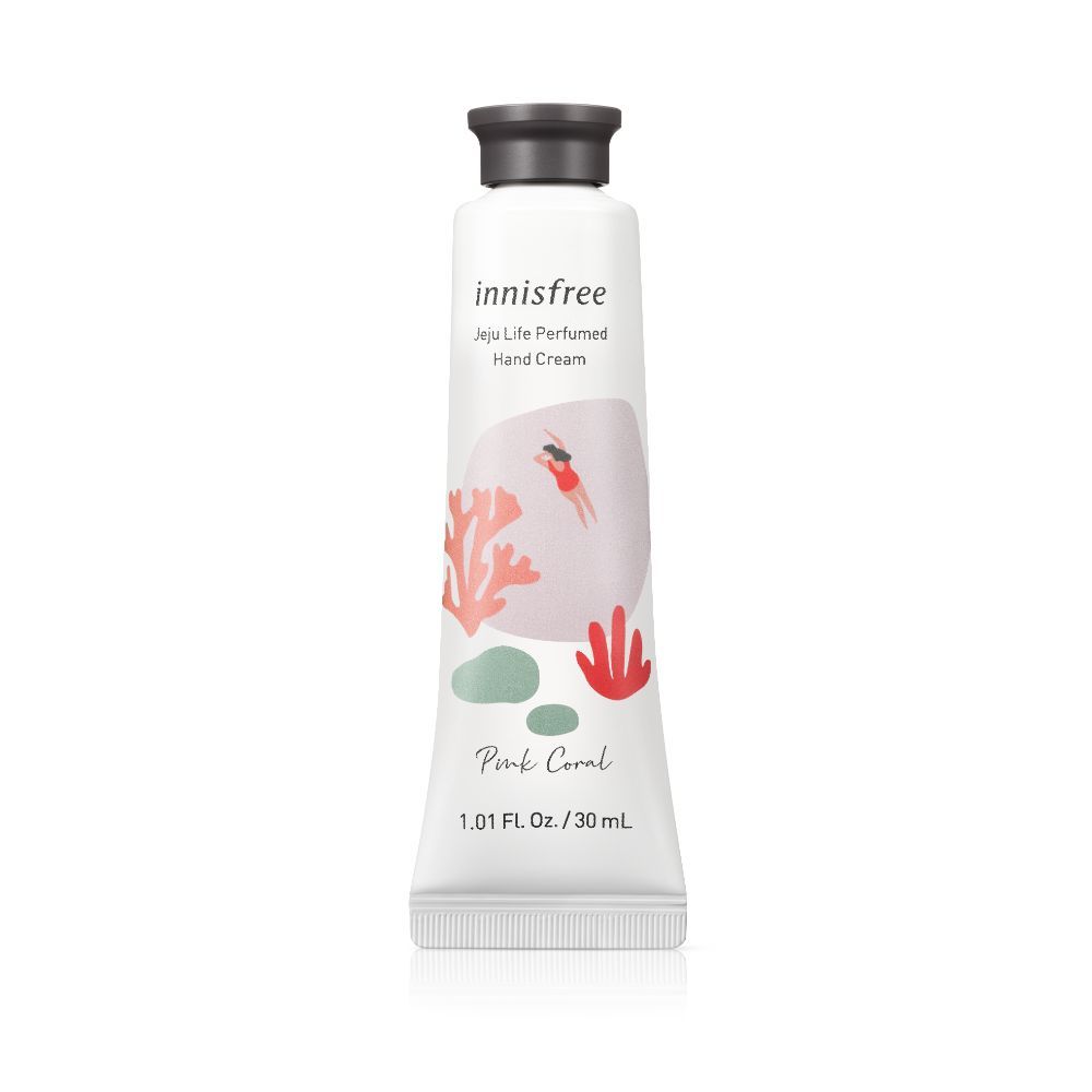Buy Innisfree Jeju Life Perfumed Hand Cream - Pink Coral (30 ml) - Purplle