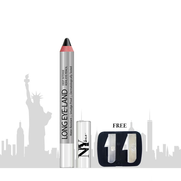 Buy NY Bae Deep Intense Kohl Eye Pencil, Black - Long Eye-Land With Free Sharpener - Purplle